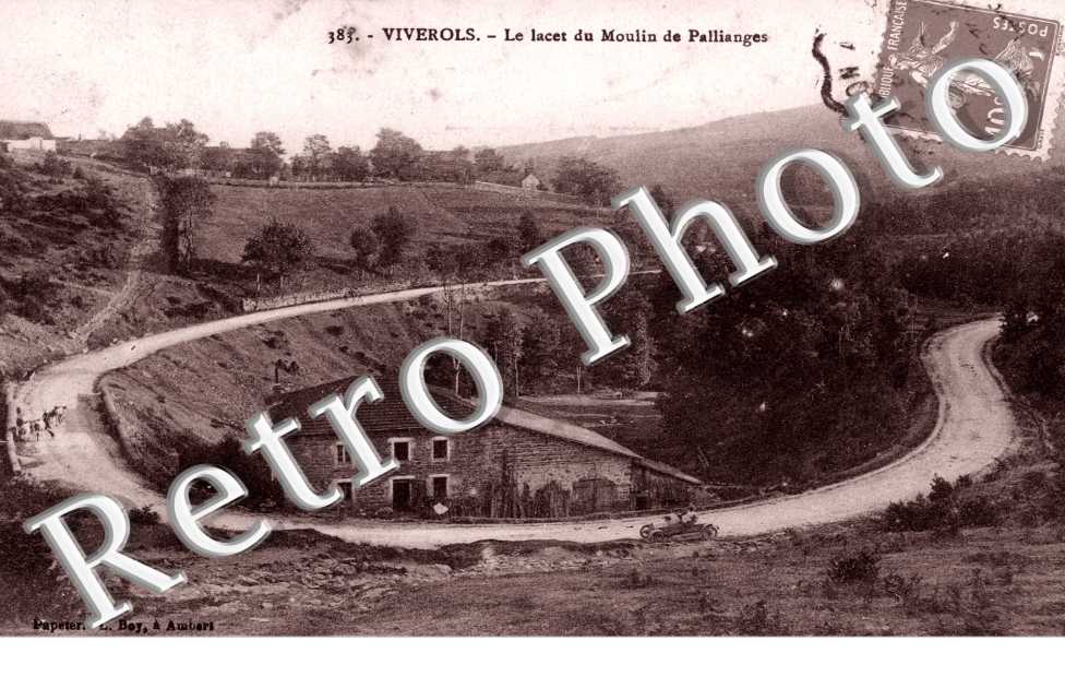 le lacet du Moulin de Pallianges