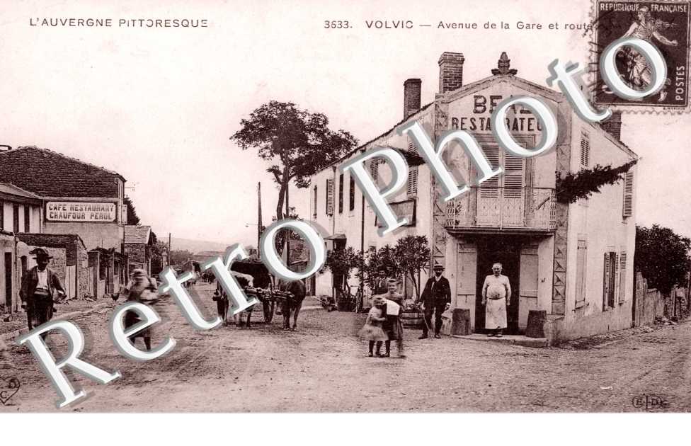 Avenue de la Gare et la Route