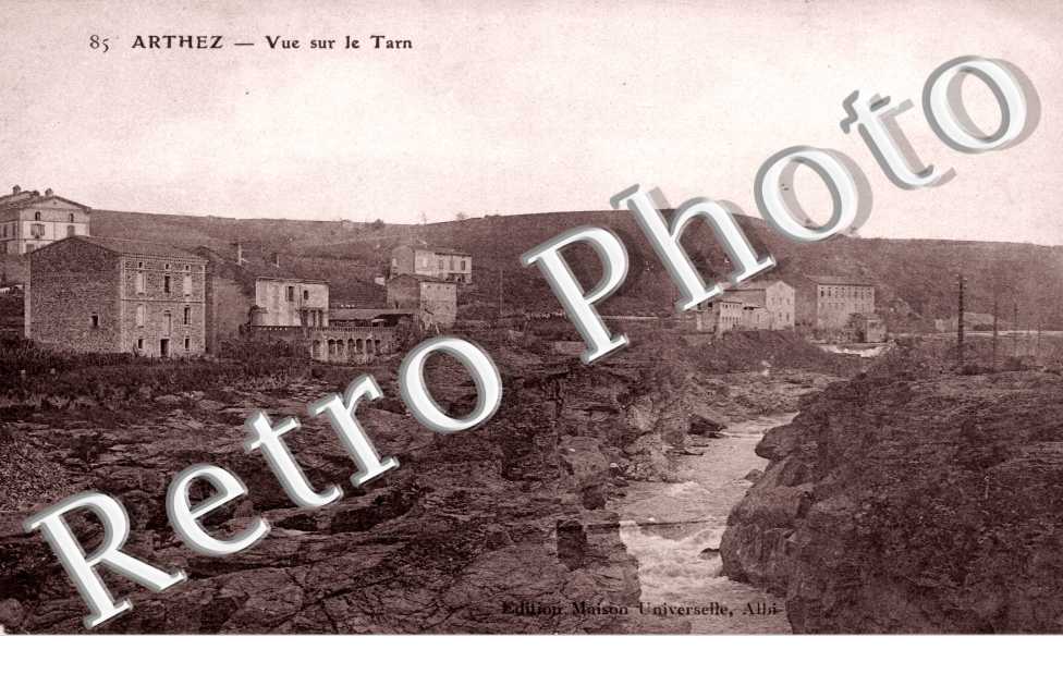 ARTHEZ vue sur le Tarn