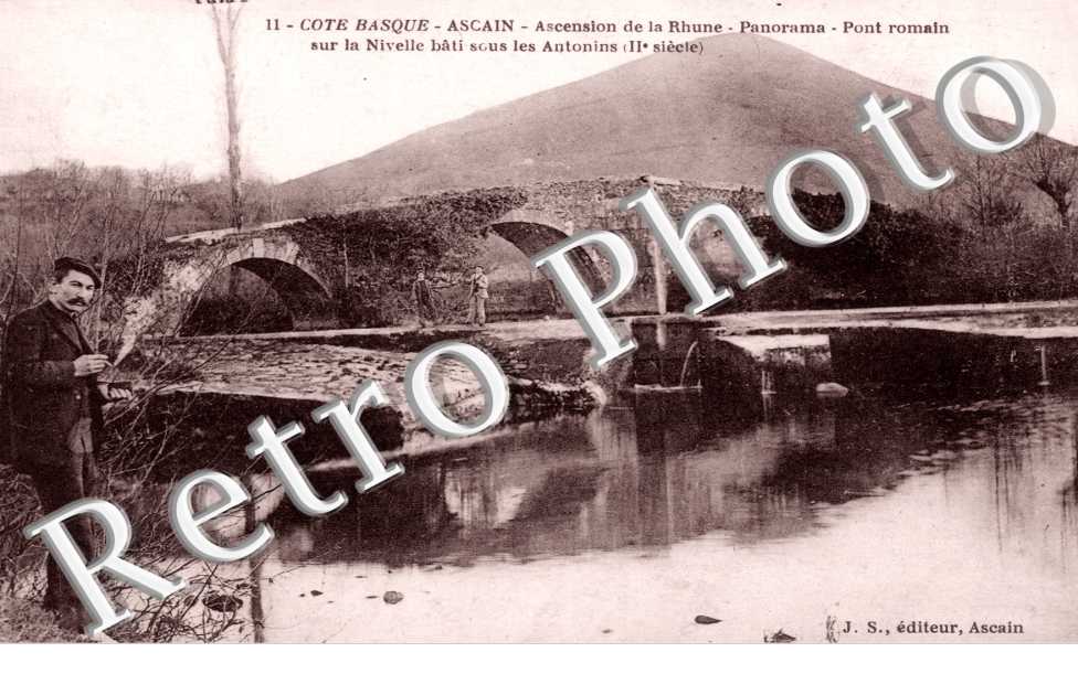 ascension de la Rhune Pont romain sur la Nivelle bati sous les Antonins