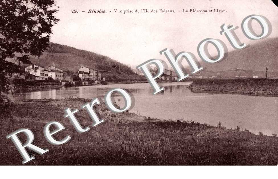 Ile des Faisans, La Bidassoa et l&#039;Irun