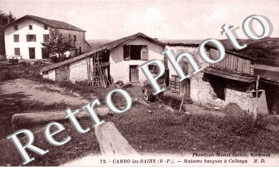 Maisons basques a Celhaya