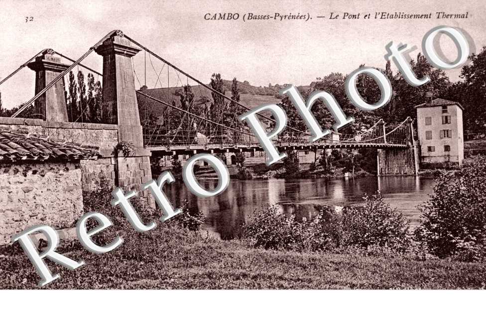 le Pont et l&#039;Etablissement Thermal