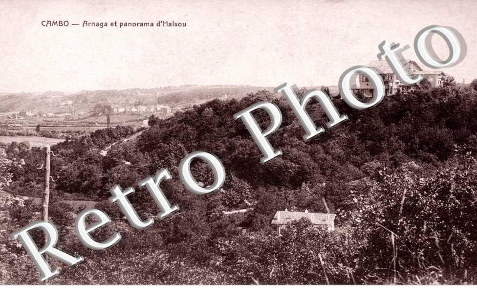 Arnaga et panorama d'Halsou