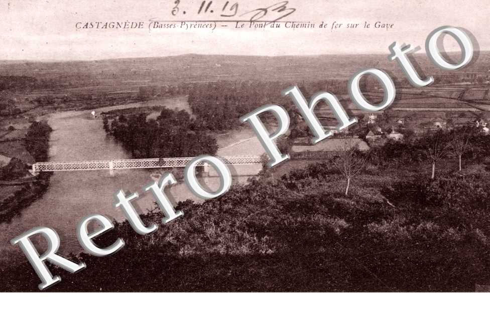 Pont du Chemin de Fer sur le Gave