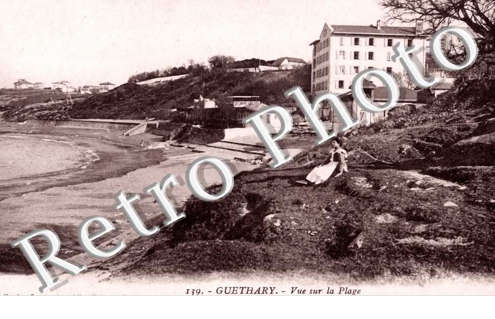 Vue sur la plage
