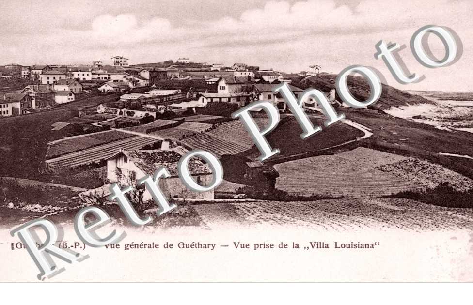 Vue generale. Vue prise de la " Villa Louisiana "