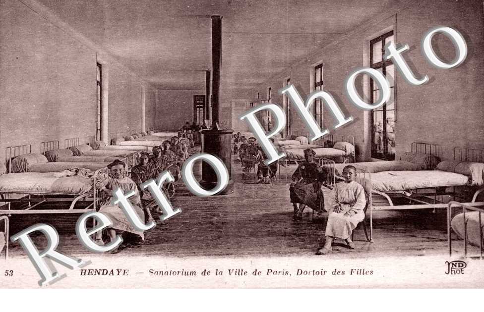 sanatorium de la Ville de Paris, dortoir des filles