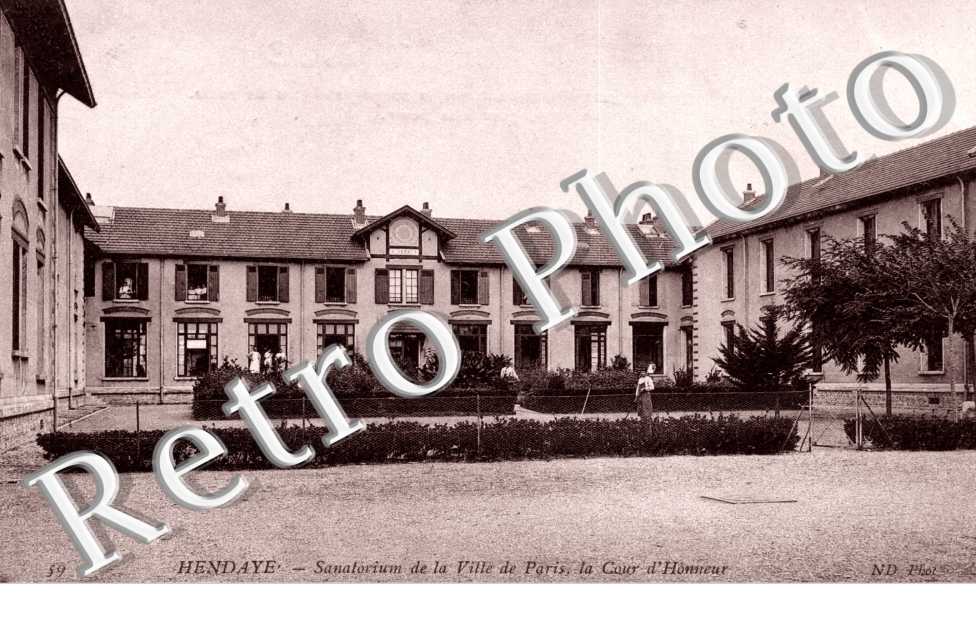 Sanatorium de la ville de paris, la cour d&#039;honneur