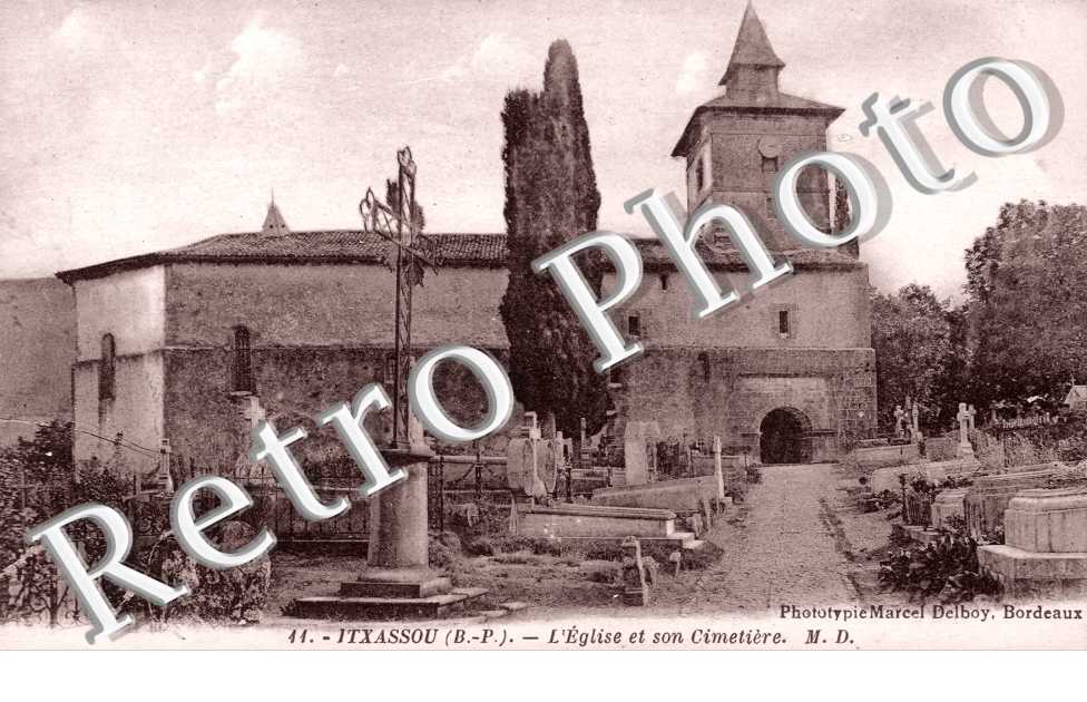 L&#039;eglise et son cimetiere
