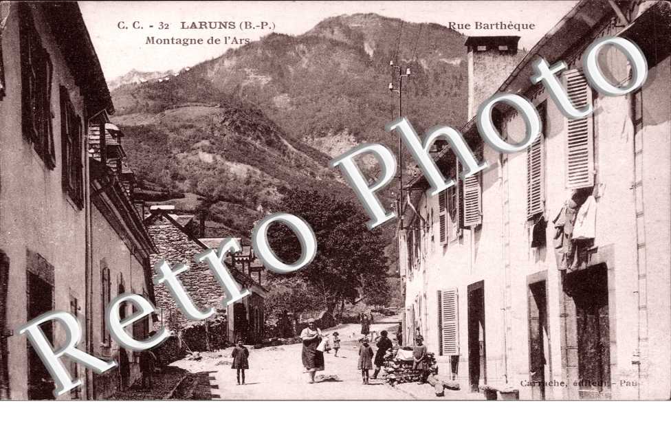 Montagne de l&#039;Ars. Rue Barthèque