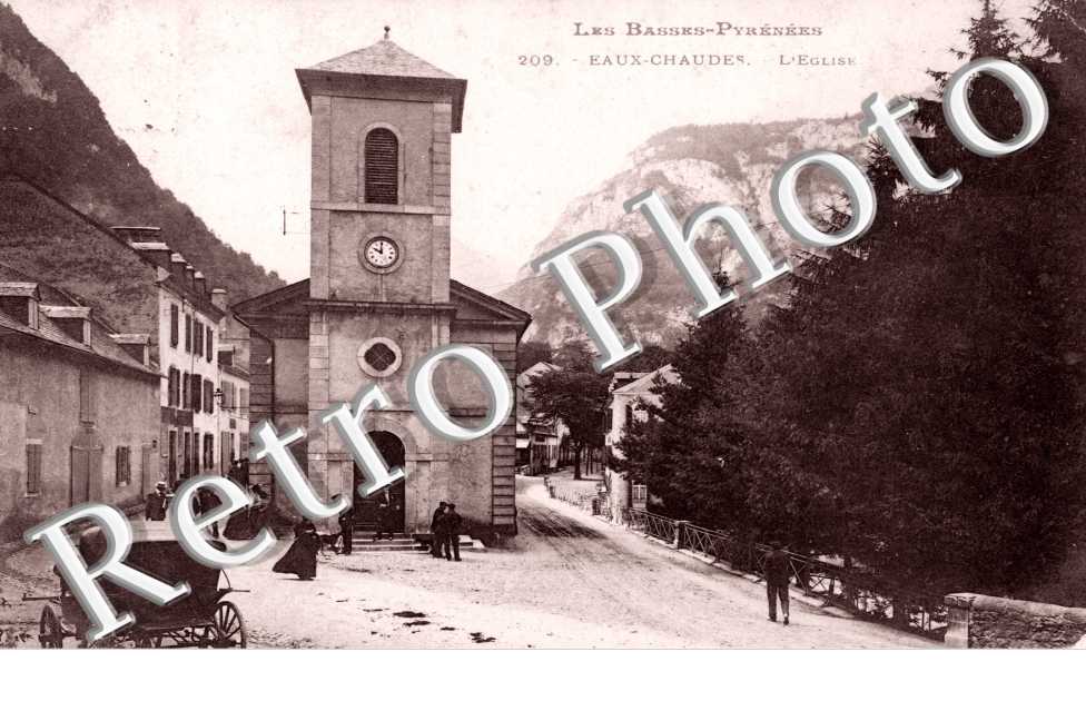Eaux-Chaudes - l&#039;eglise