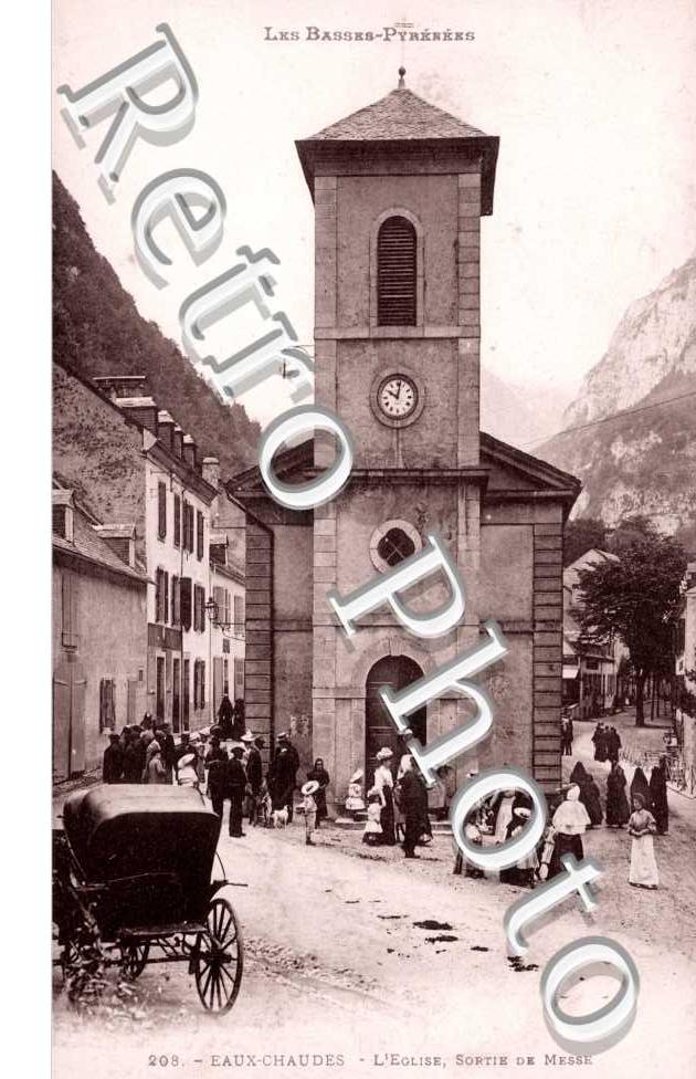 l&#039;Eglise, la Sortie de la Messe