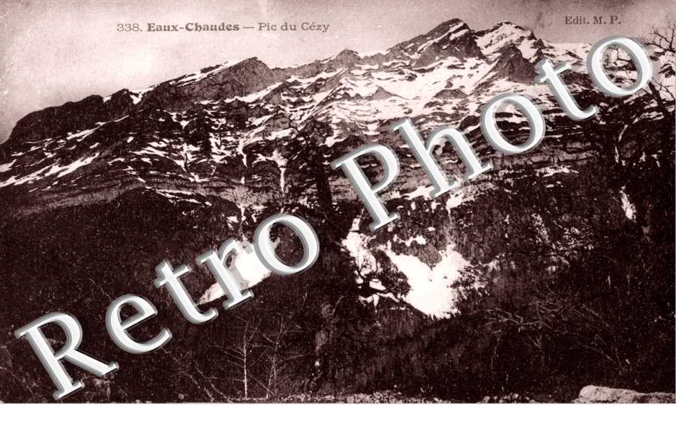 Eaux-Chaudes - Pic du Cezy