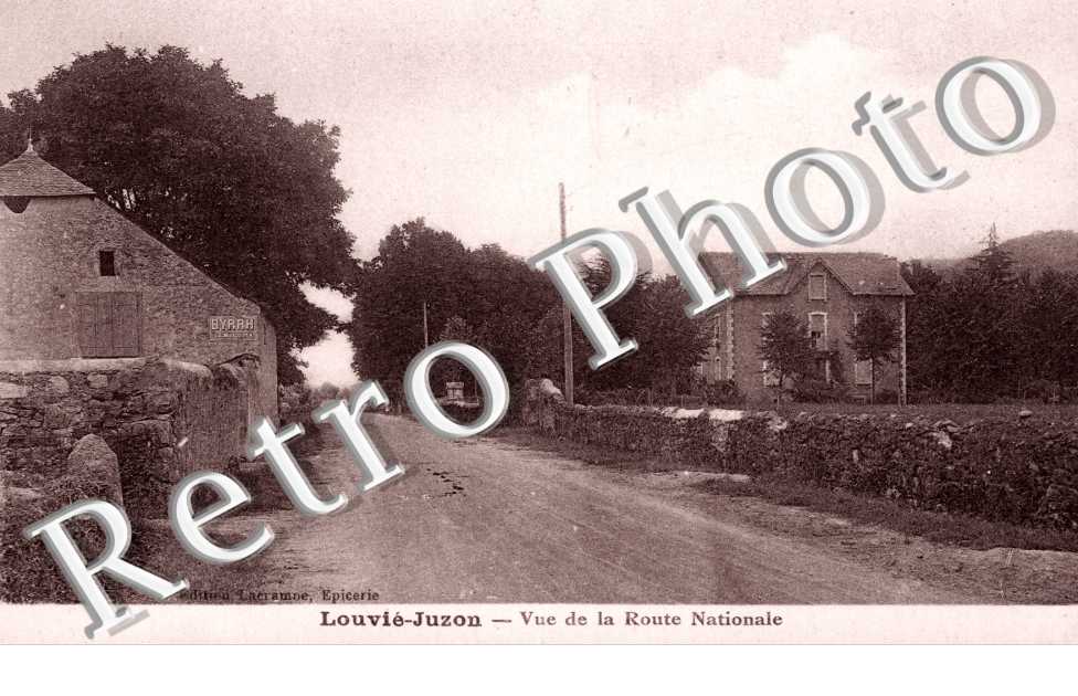 Vue de la route nationale