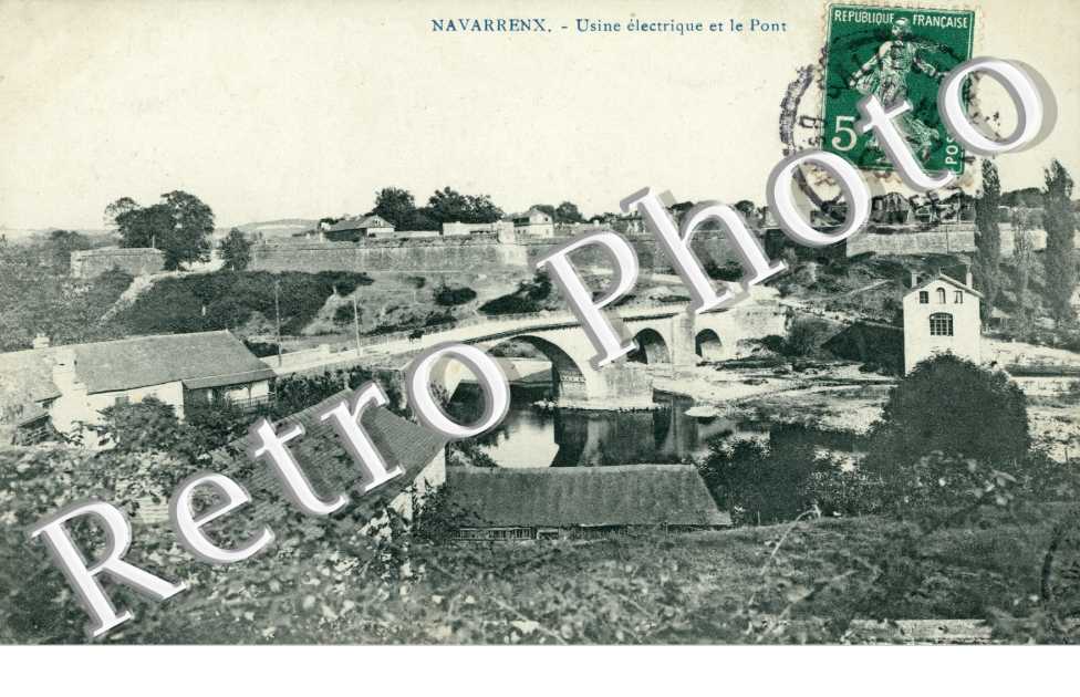 Usine electrique et le Pont
