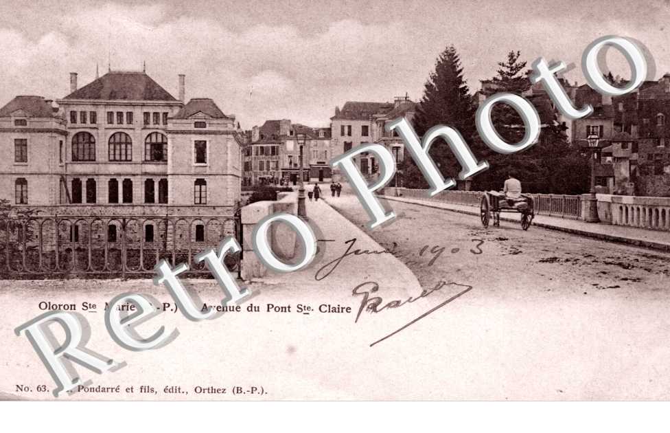 Avenue du Pont sainte Clair