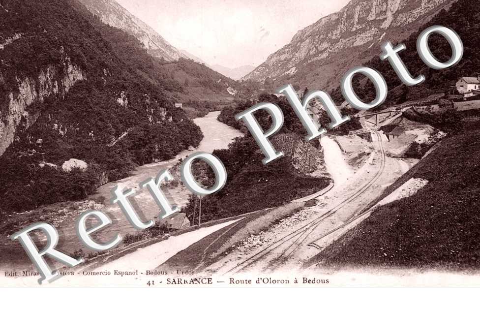Route d&#039;Oloron a Bedous
