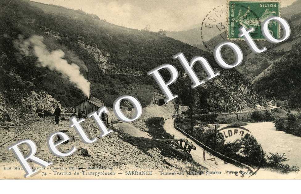 Travaux Transpyreneen, Tunnel du Mail de Couret
