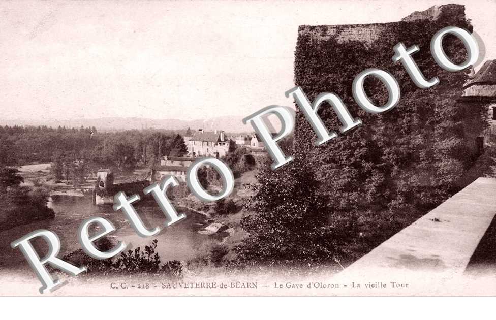 Le Gave d'Oloron, la Vieille Tour
