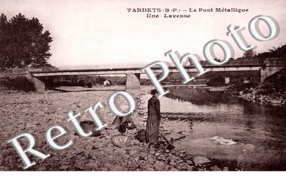 Pont Metallique, une laveuse