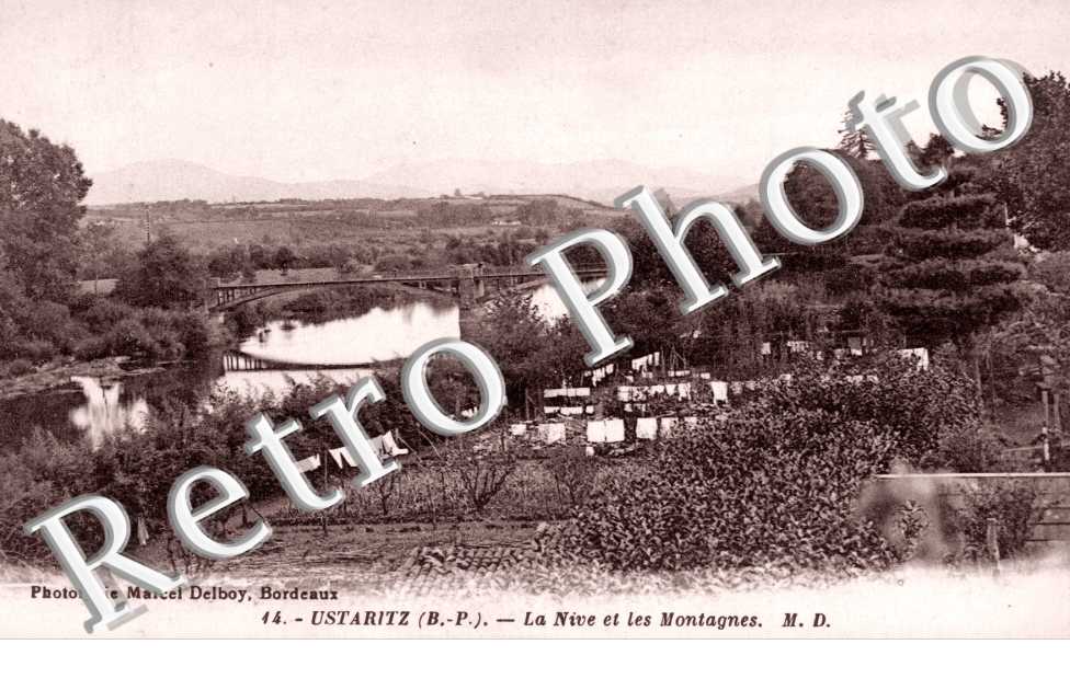 La Nive et les montagnes