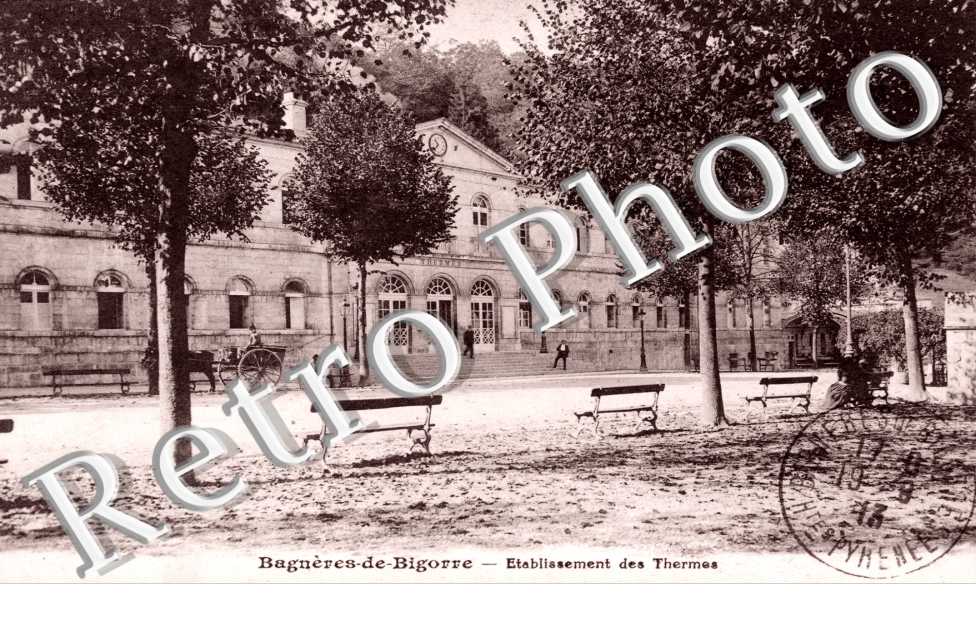 Bagneres-de-Bigorre, Etablissement des Thermes