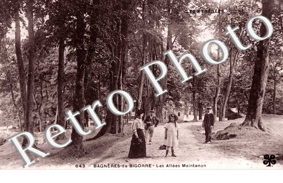 Bagneres-de-Bigorre, les Allees Maintenon