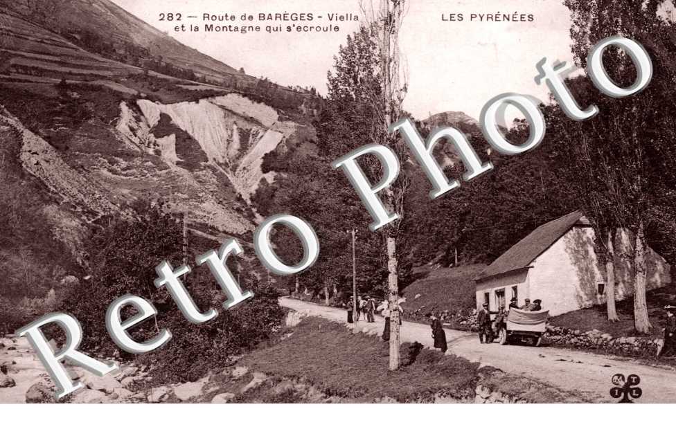 Viella et la montagne qui s&#039;ecroule
