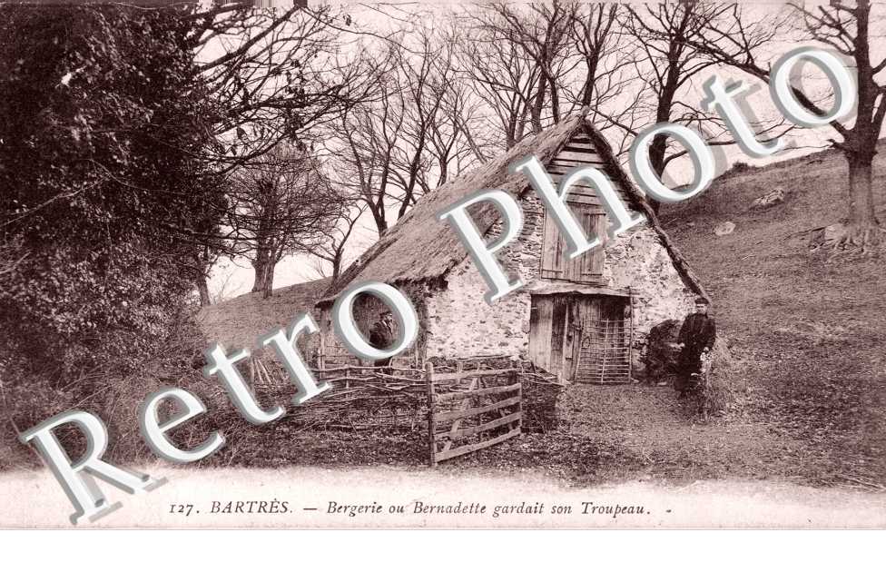Bergerie ou Bernadette gardait son Troupeau