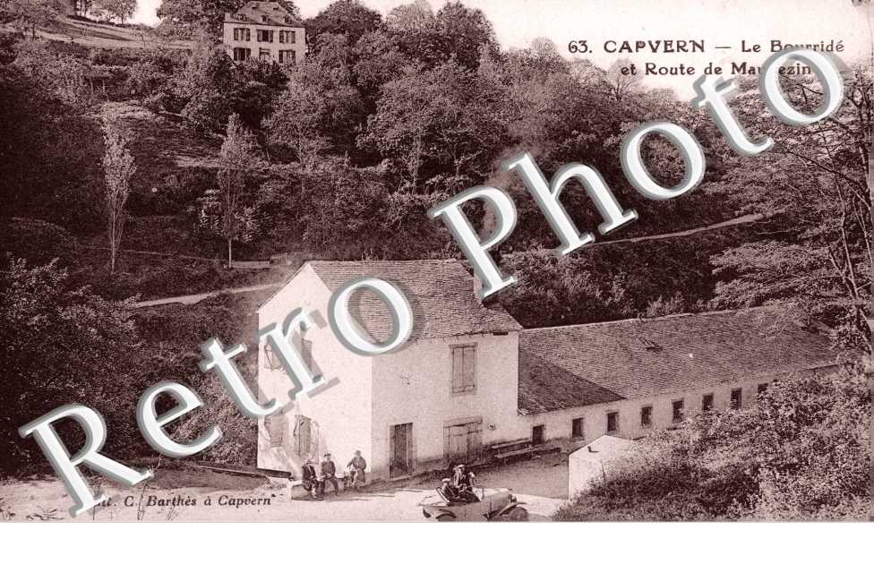 la Bourride et Route de Mauvezin