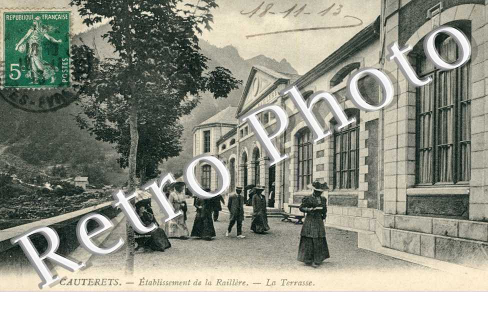 Etablissement de la Raillere, la Terrasse