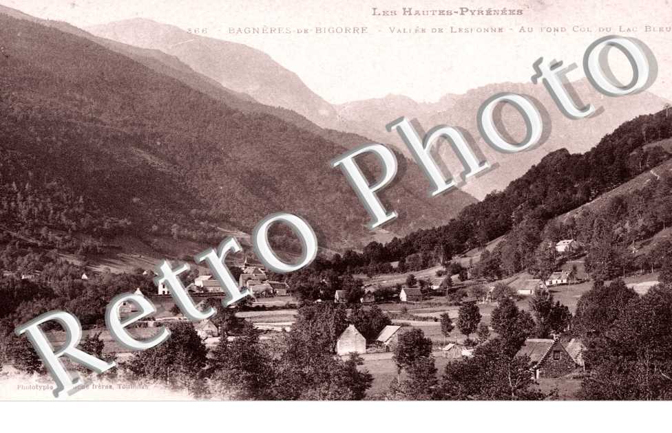 la Vallee de Lesponne, le Col du Lac Bleu