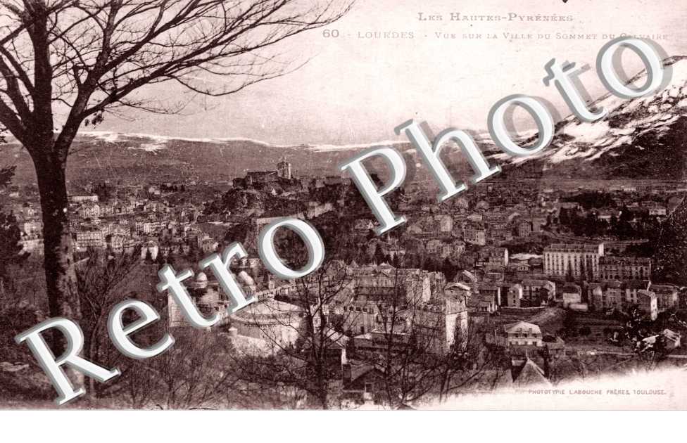 Vue sur la Ville depuis le Sommet du Calvaire