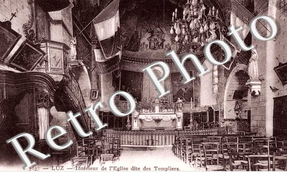 Interieur de l&#039;eglise dite des Templiers