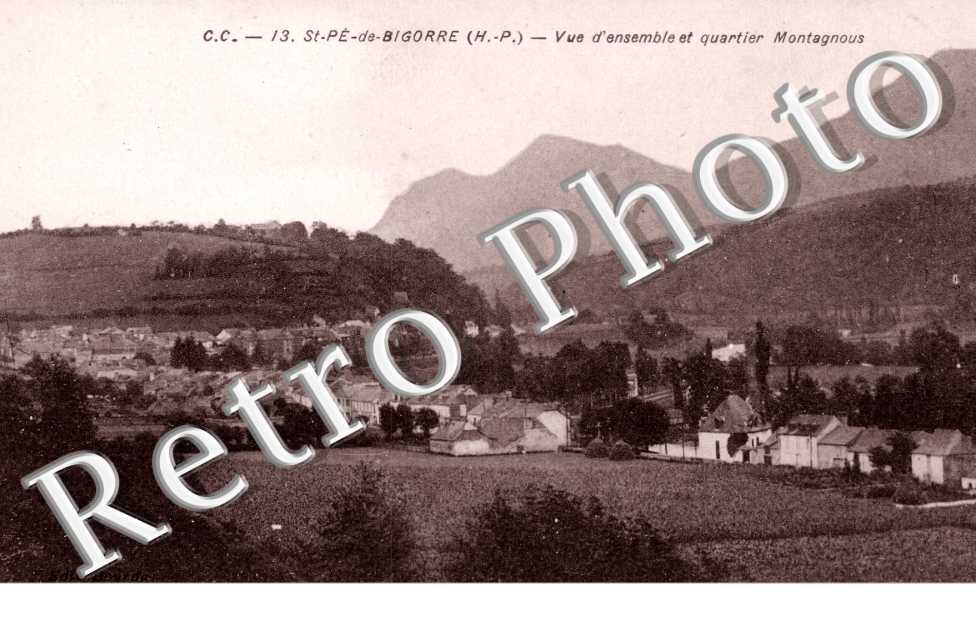 Vue d&#039;Ensemble et Quartier de Montagnous