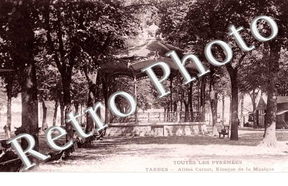 Allees Carnot - le kiosque a musique