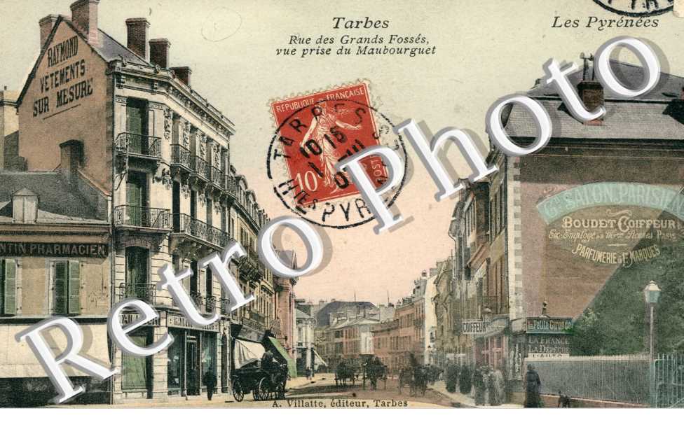 Rue des Grands Fosses, Vue prise du Maubourguet