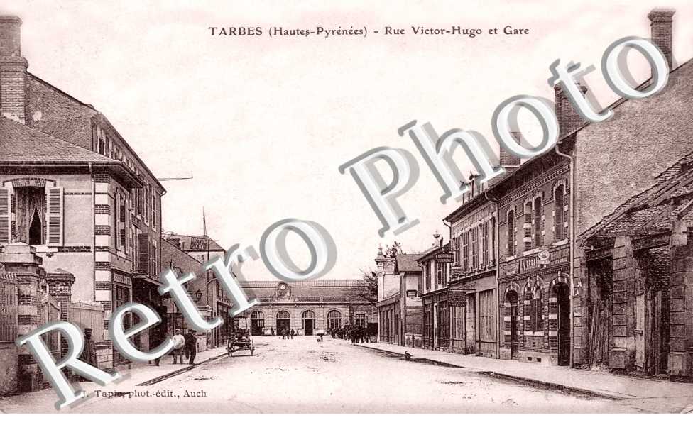 Rue Victor Hugo et Gare