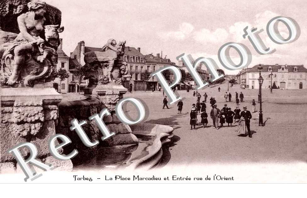 Place Marcadieu et Entree Rue de l&#039;Orient