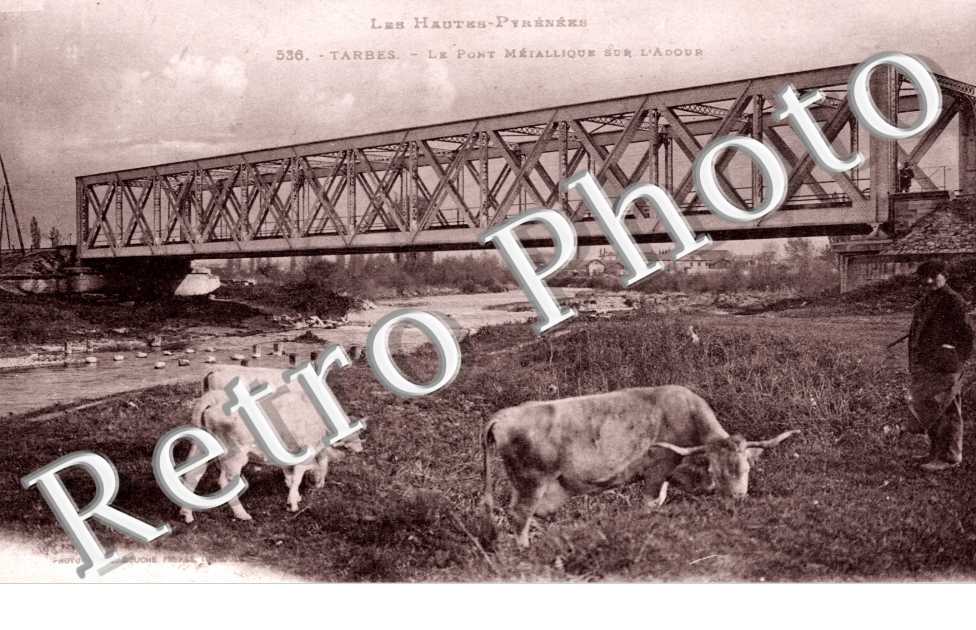 Pont Metallique sur l&#039;Adour