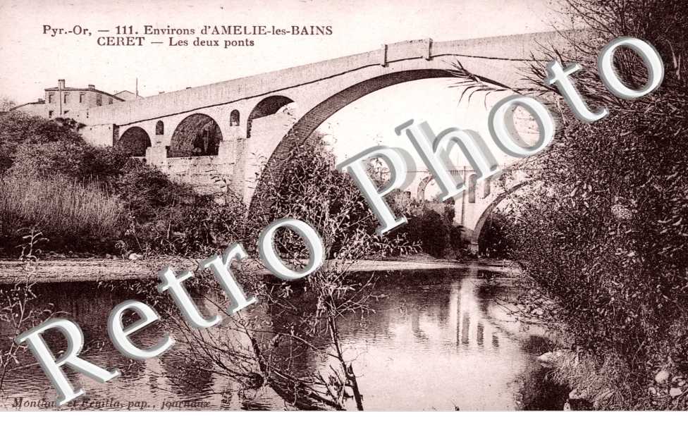 environs d'Amelie les Bains les deux ponts