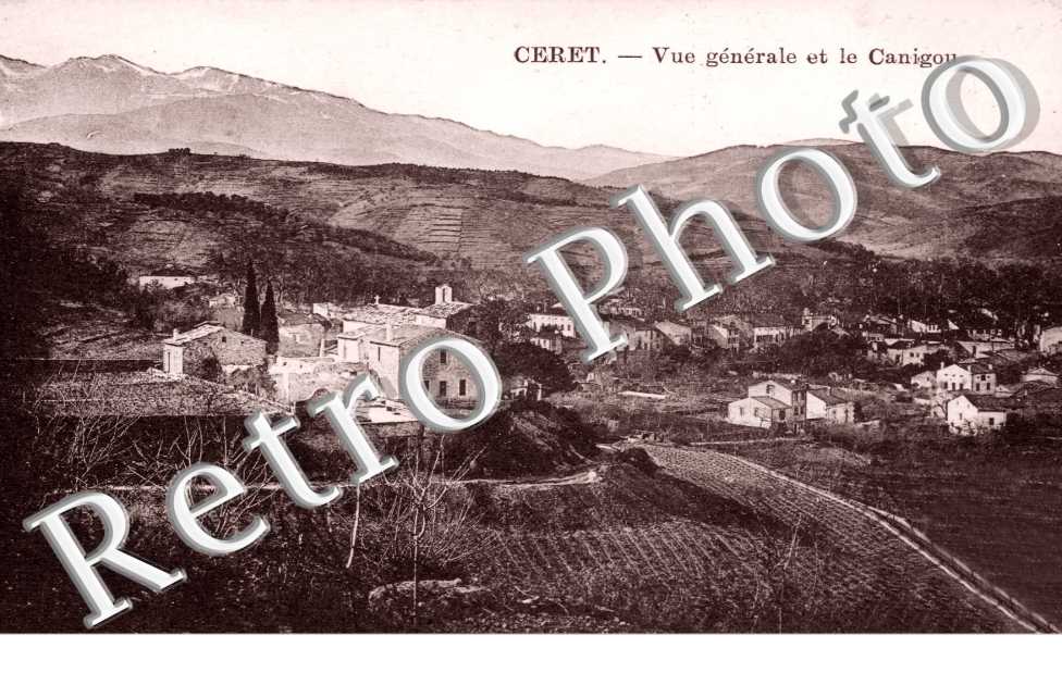 Vue generale et le Canigou