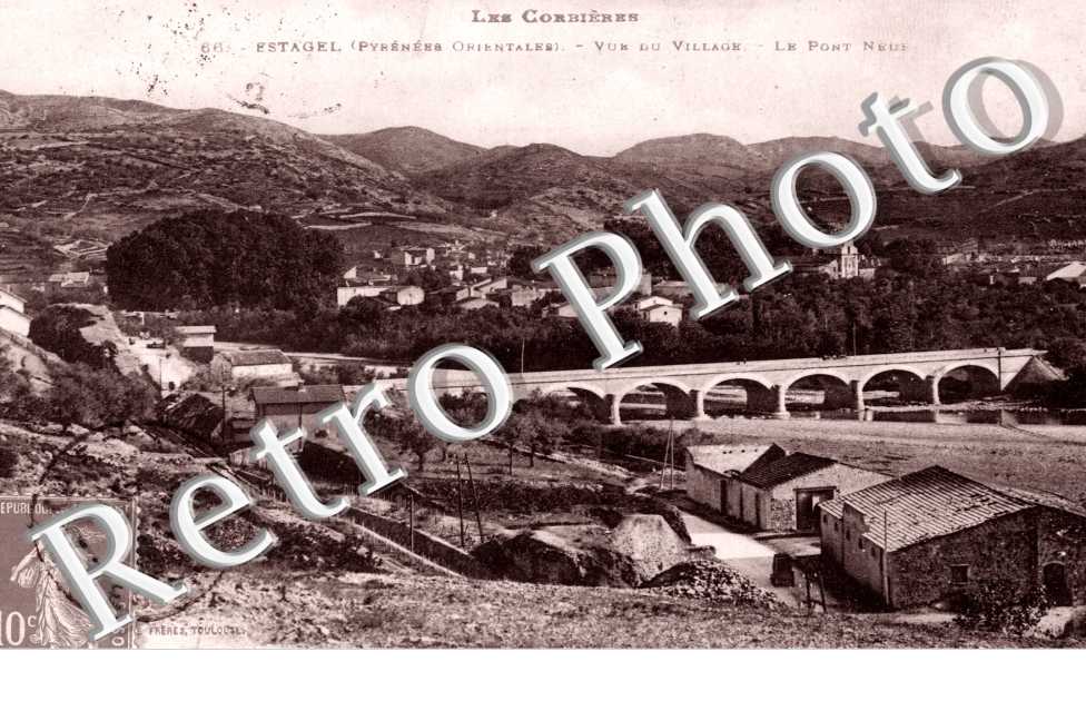 vue du village, le pont neuf