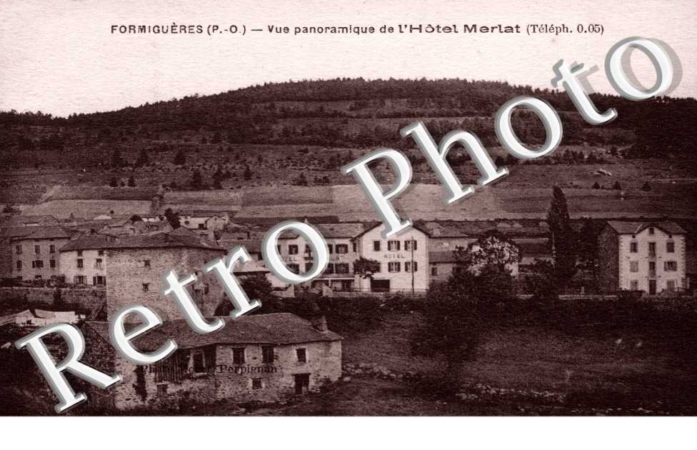 vue panoramique de l'hotel Merlat