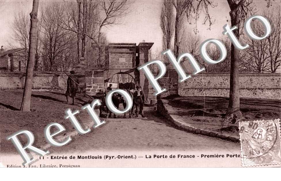 Entree de Montlouis  La Porte de France Premiere porte