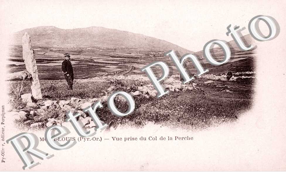 Vue prise du col de la Perche