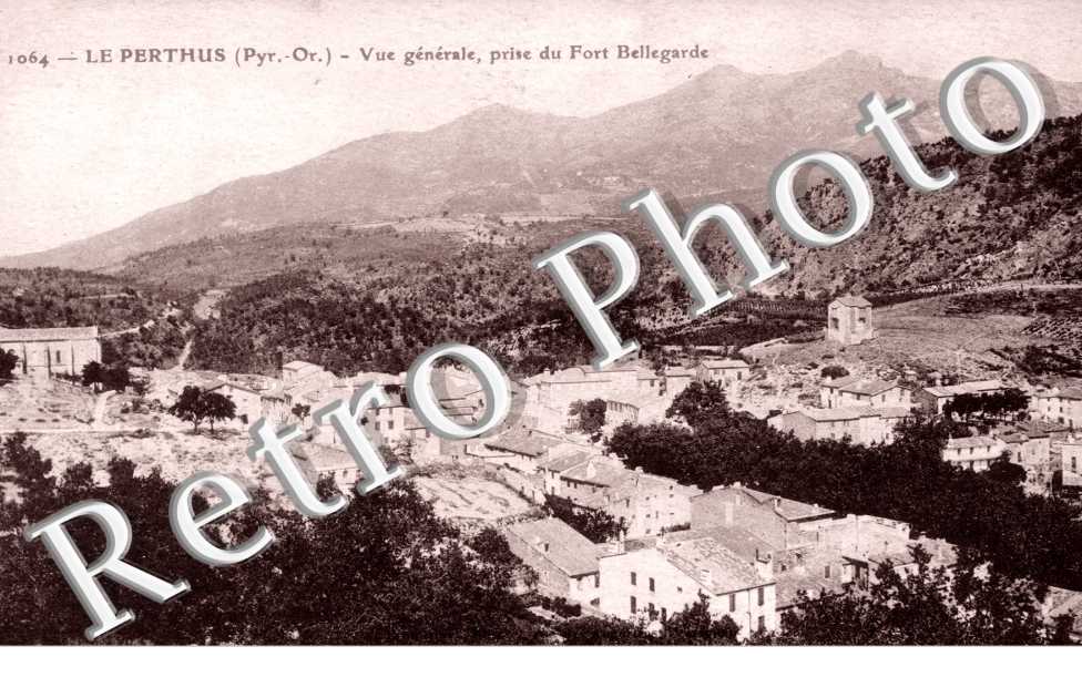 vue generale, prise du fort de Bellegarde