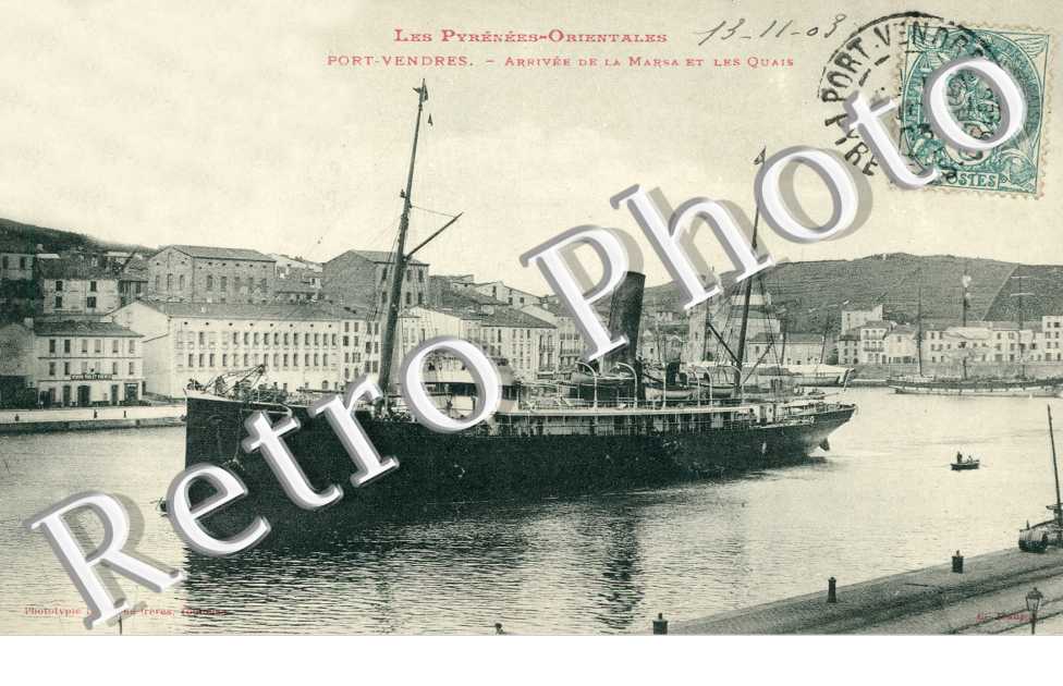 Arrivee de la Marsa et les Quais