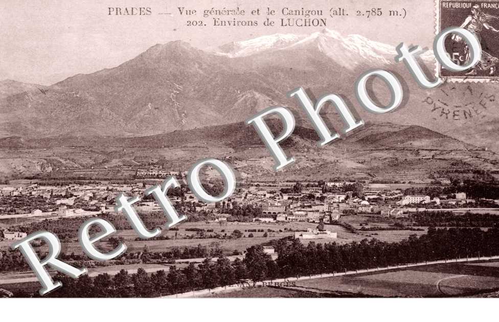 Vue Generale et le Canigou